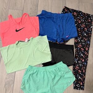 Nike Activewear Set - Pink, Blue, Green, Black